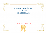 Erkek Terziliği (eğitim + 40 saatlik sertifika) E-DEVLET ONAYLI