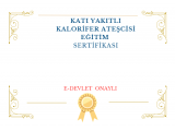 Katı Yakıtlı Kalorifer Ateşçisi (eğitim + 40 saatlik sertifika) E-DEVLET ONAYLI